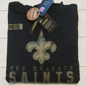 RARE Nwt 100% Nike 2020 New Orleans Saints Salute To Service Sideline Hoodie NFL